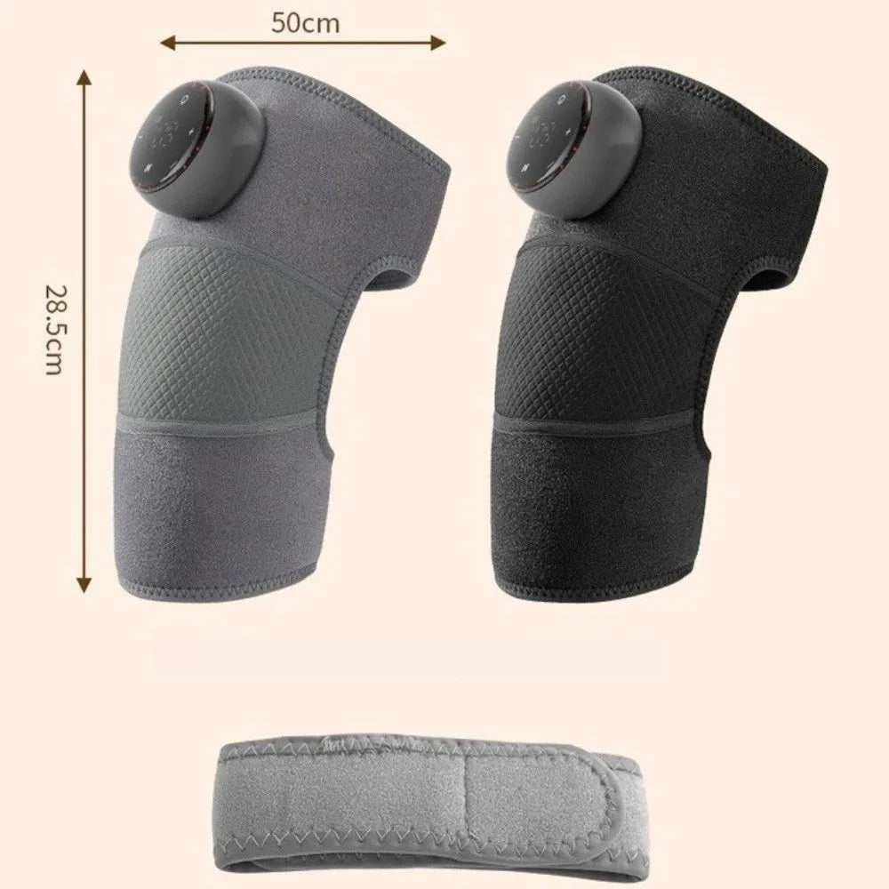 New Pain Relief Knee Massager USB Recharging 5 Heating Mode Heated Knee Pad Muscle Relaxation Heated Knee Guards Home Use